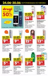 Gazetka promocyjna Biedronka - Od poniedzialku - Gazetka - ważna od 29.06 do 29.06.2024 - strona 53 - produkty: Top, Por, Pantene, Sati, Rajstopy, Dron, Wella, Szampon, Garnier, Lakier do włosów, Gatta, Odżywka, Suchy szampon, Niuqi, Lakier, Farba do włosów, Fa