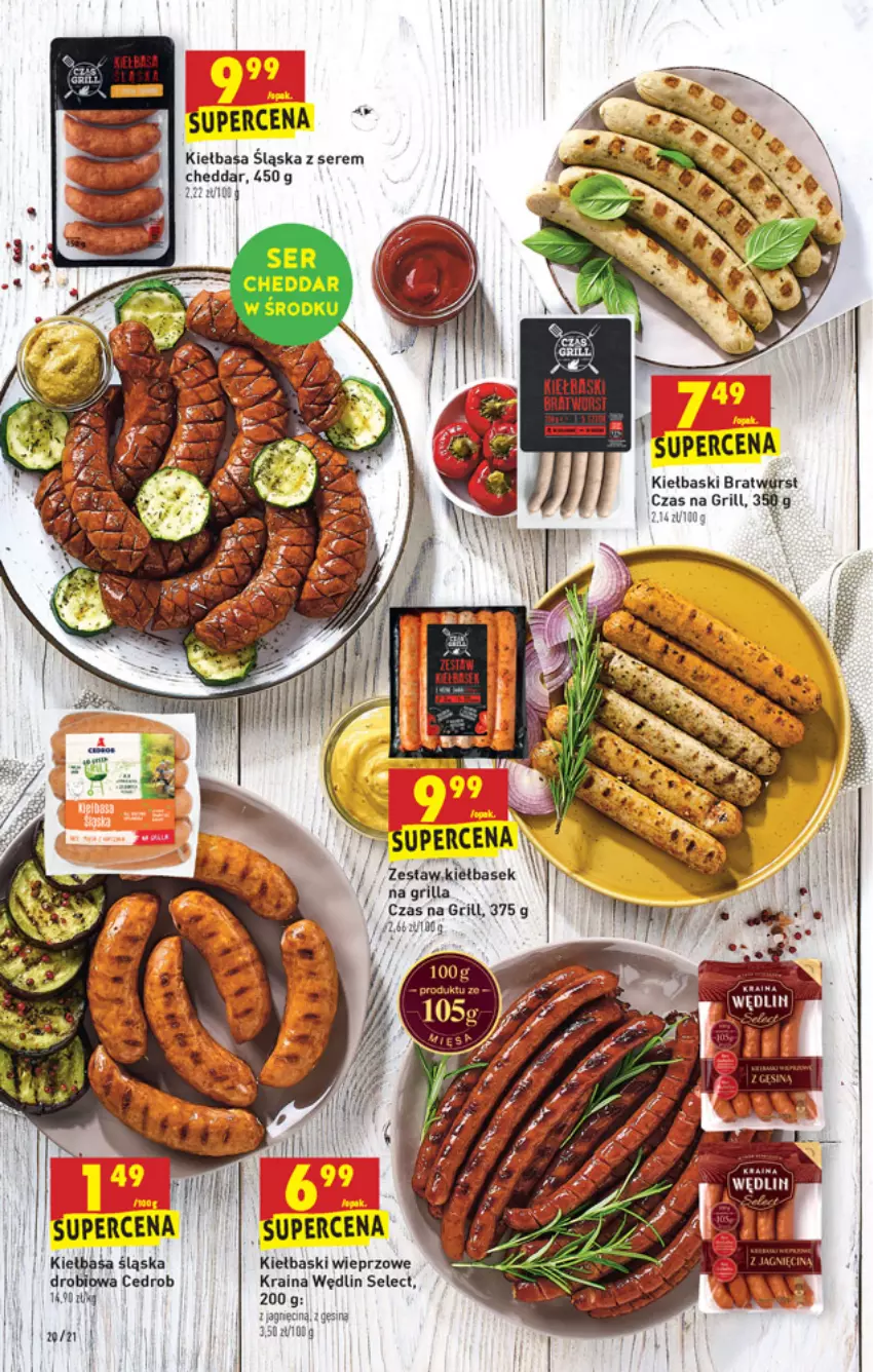 Gazetka promocyjna Biedronka - W tym tygodniu - ważna 15.07 do 21.07.2021 - strona 20 - produkty: Cheddar, Fa, Grill, Ser