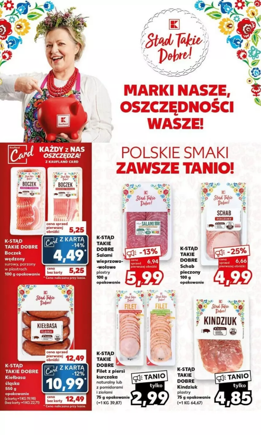 Gazetka promocyjna Kaufland - ważna 09.10 do 11.10.2023 - strona 17 - produkty: Filet z piersi kurczaka, Kindziuk, Kurczak, Piec