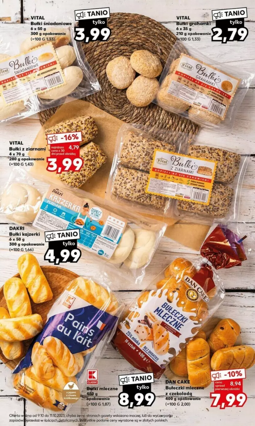 Gazetka promocyjna Kaufland - ważna 09.10 do 11.10.2023 - strona 5 - produkty: Danio