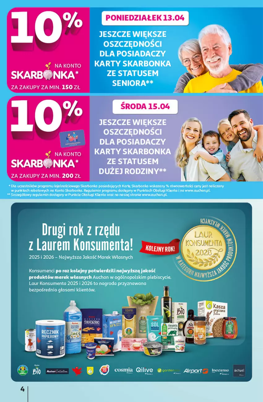 Gazetka promocyjna Auchan - Gazetka 30 Lat Hipermarket Auchan - ważna 09.04 do 15.04.2026 - strona 4