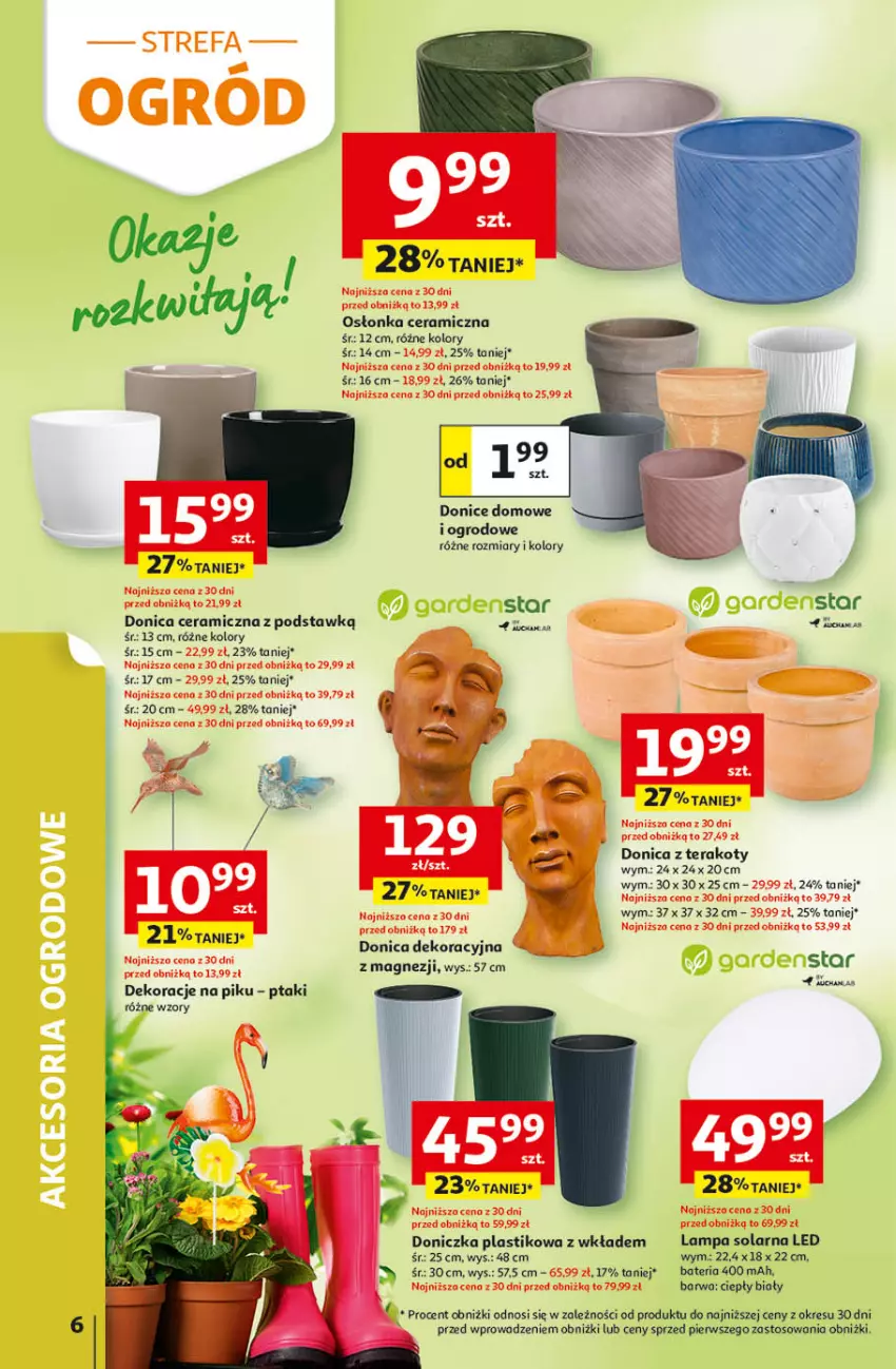 Gazetka promocyjna Auchan - Gazetka 30 Lat Hipermarket Auchan - ważna 09.04 do 15.04.2026 - strona 6 - produkty: Bateria, Lampa, Magnez, Tera
