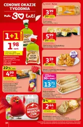 Gazetka promocyjna Auchan - Gazetka 30 Lat Hipermarket Auchan - Gazetka - ważna od 15.04 do 15.04.2026 - strona 18 - produkty: Sok, Ser, Rurki, Chleb tostowy, Chleb, Milka, Fa