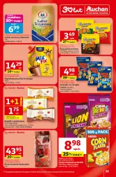 Gazetka promocyjna Auchan - Gazetka 30 Lat Hipermarket Auchan - Gazetka - ważna od 15.04 do 15.04.2026 - strona 25 - produkty: Cukier, Kawa ziarnista, Beskidzki, Kawa, Diamant, Chrupki, Rogal, Lorenz, Cukier trzcinowy, Kakao, Napój