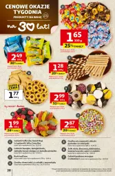Gazetka promocyjna Auchan - Gazetka 30 Lat Hipermarket Auchan - Gazetka - ważna od 15.04 do 15.04.2026 - strona 28 - produkty: Ciastka, Mus, Cukier, Dinozaur, Mola, Galaretki, Rurki, Cukierki, Gala, Mango