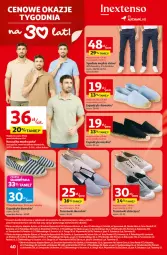 Gazetka promocyjna Auchan - Gazetka 30 Lat Hipermarket Auchan - Gazetka - ważna od 15.04 do 15.04.2026 - strona 40 - produkty: Tenisówki, Dzieci, Spodnie