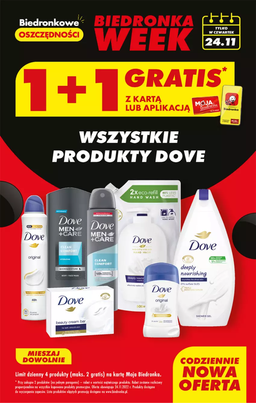 Gazetka promocyjna Biedronka - W tym tygodniu - ważna 24.11 do 30.11.2022 - strona 3 - produkty: Dove, Dron, Gra, Por