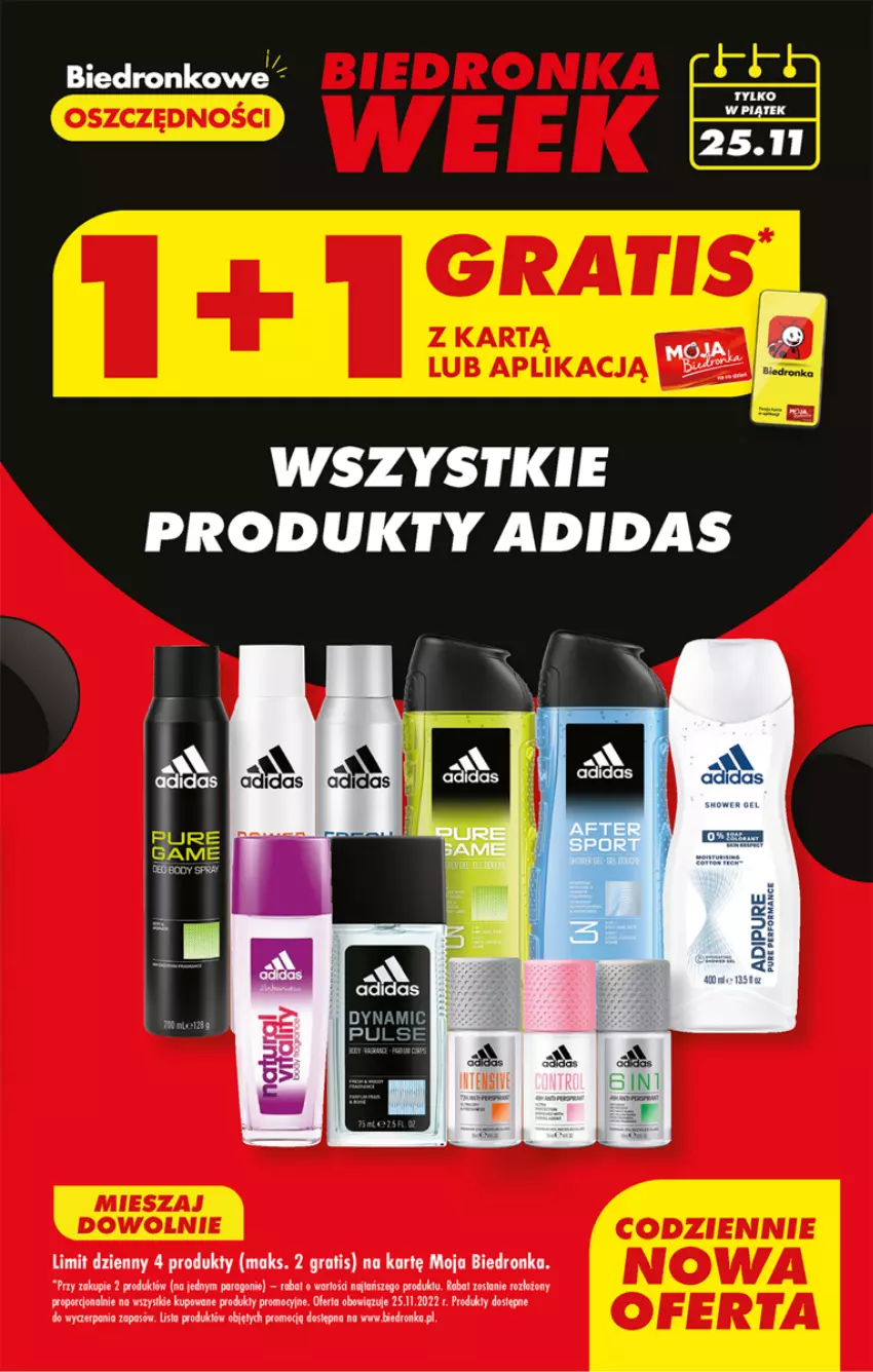 Gazetka promocyjna Biedronka - W tym tygodniu - ważna 24.11 do 30.11.2022 - strona 5 - produkty: Adidas, Dron, Gra, Pur