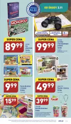 Gazetka promocyjna Aldi - Zaplanuj zakupy wcześniej - Gazetka - ważna od 05.11 do 05.11.2022 - strona 8 - produkty: Top, Mus, Gin, Gra, Puzzle, Dzieci, Hasbro, Lornetka, Obiektyw