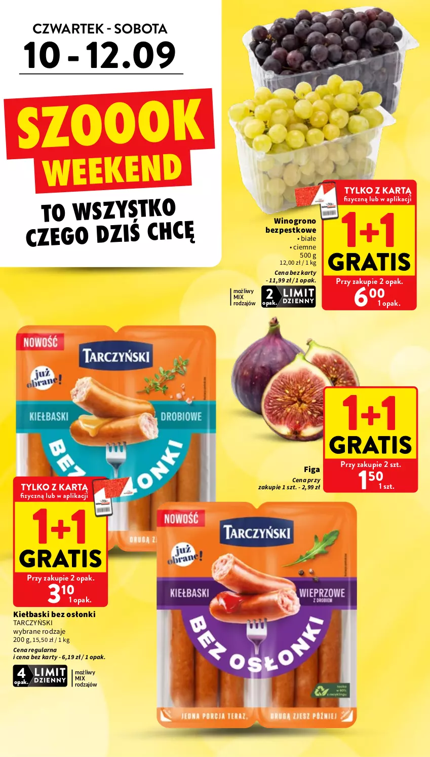 Gazetka promocyjna Intermarche - Gazetka Intermarche - ważna 10.09 do 16.09.2026 - strona 2 - produkty: Gra, Tarczyński, Wino