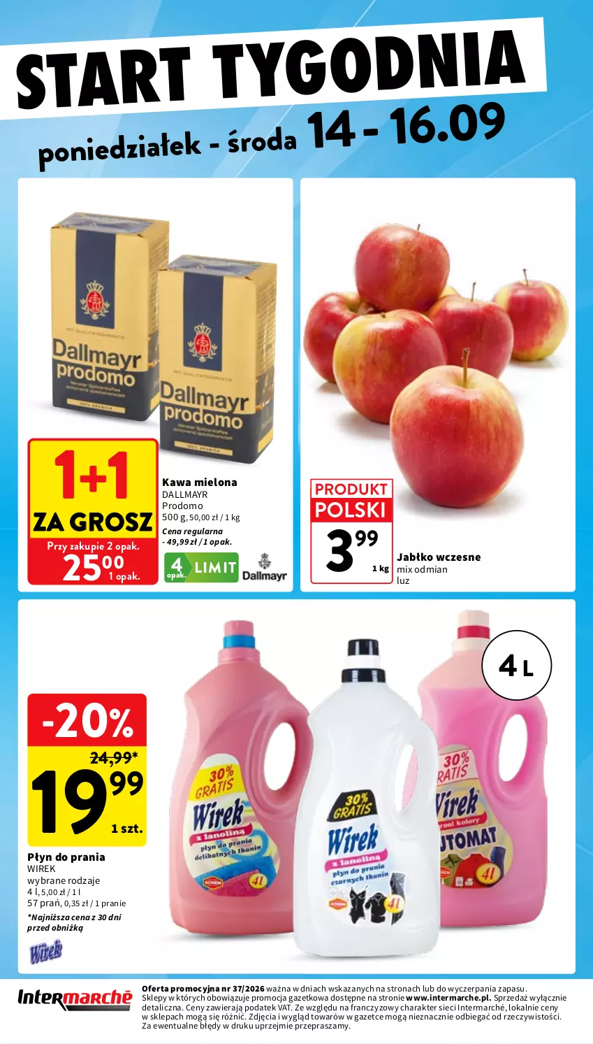 Gazetka promocyjna Intermarche - Gazetka Intermarche - ważna 10.09 do 16.09.2026 - strona 38 - produkty: Dallmayr, Kawa, Kawa mielona, Płyn do prania