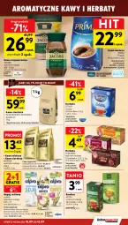 Gazetka promocyjna Intermarche - Gazetka Intermarche - Gazetka - ważna od 16.09 do 16.09.2026 - strona 23 - produkty: Kawa rozpuszczalna, Gra, Kawa ziarnista, Napój roślinny, Kawa mielona, Kawa, Tetley, Prima, Teekanne, Mocca Fix Gold, Alpro, Jacobs, Woseba, Herbata, Napój, Kokos