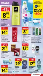 Gazetka promocyjna Intermarche - Gazetka Intermarche - Gazetka - ważna od 16.09 do 16.09.2026 - strona 33 - produkty: Woda perfumowana, Elseve, Bursztyn, Płyn do płukania jamy ustnej, Listerine, Rexona, Dezodorant, Perfum, Adidas, Tampony, Joanna, Szynka, Płyn do płukania, Woda toaletowa, Szampon, Gillette, La Rive, Maszynka, Odżywka, Maszynka do golenia, Woda, Herbata, O.B.