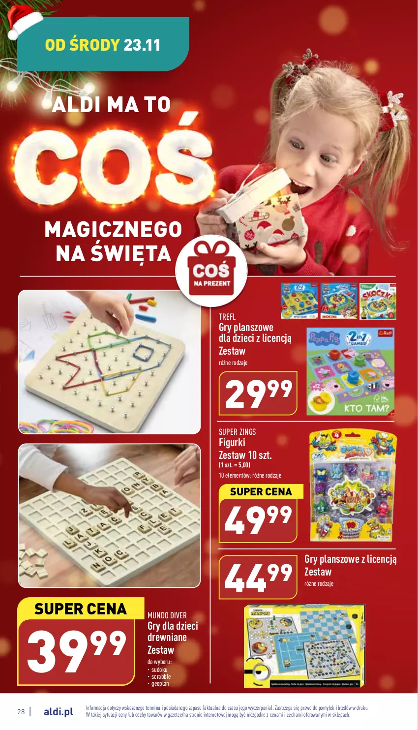 Gazetka promocyjna Aldi - Pełny katalog - ważna 21.11 do 26.11.2022 - strona 28 - produkty: Dzieci, Gry, Scrabble