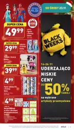 Gazetka promocyjna Aldi - Pełny katalog - Gazetka - ważna od 26.11 do 26.11.2022 - strona 29 - produkty: Papier ozdobny, Sok, Gra, Papier, Klej, Hasbro, Obraz, Pluszak, Nalepki