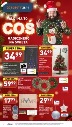 Gazetka promocyjna Aldi - Pełny katalog - Gazetka - ważna od 26.11 do 26.11.2022 - strona 36 - produkty: Sok, Choinka, Inka, Wycieraczka, Wieniec, Ozdoba, LANA, Woda