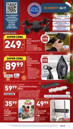 Gazetka promocyjna Aldi - Pełny katalog - Gazetka - ważna od 26.11 do 26.11.2022 - strona 39 - produkty: Hama, Top, Gin, Układanka, Pojemnik, Dron, Kamera, Telewizor, Parownica, Mobil, Listwa