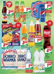 Gazetka promocyjna Dino - Gazetka - Gazetka - ważna od 20.04 do 20.04.2021 - strona 2 - produkty: Hoop, Sok, Dobrowianka, Paola, Pepsi, Oranżada, Napój gazowany, Tymbark, Syrop, Woda, Napój