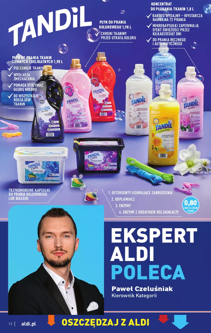 Gazetka promocyjna Aldi - Pełny katalog - ważna 27.02 do 04.03.2023 - strona 12 - produkty: Kapsułki do prania, Odplamiacz, Okap, Płyn do prania