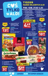 Gazetka promocyjna Aldi - Pełny katalog - Gazetka - ważna od 04.03 do 04.03.2023 - strona 8 - produkty: Czekolada orzechowa, Ciastka, Sos, Ser, Gin, Gra, Salami, Reichsgraf, Czekolada, Kakao, Napój