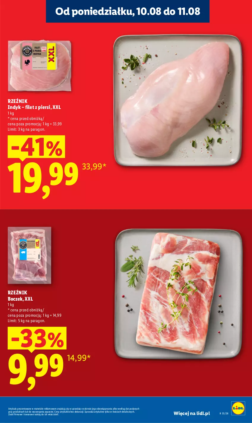 Gazetka promocyjna Lidl - Gazetka ważna od 10.08 do 11.08 - ważna 10.08 do 11.08.2026 - strona 11 - produkty: Boczek