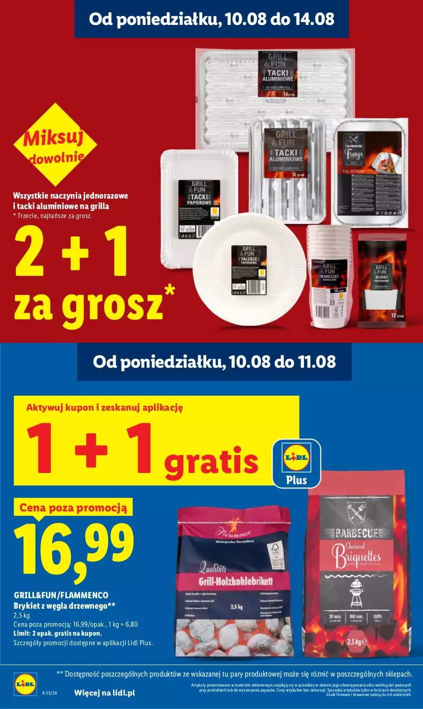 Gazetka promocyjna Lidl - Gazetka ważna od 10.08 do 11.08 - ważna 10.08 do 11.08.2026 - strona 14 - produkty: Gra, Grill