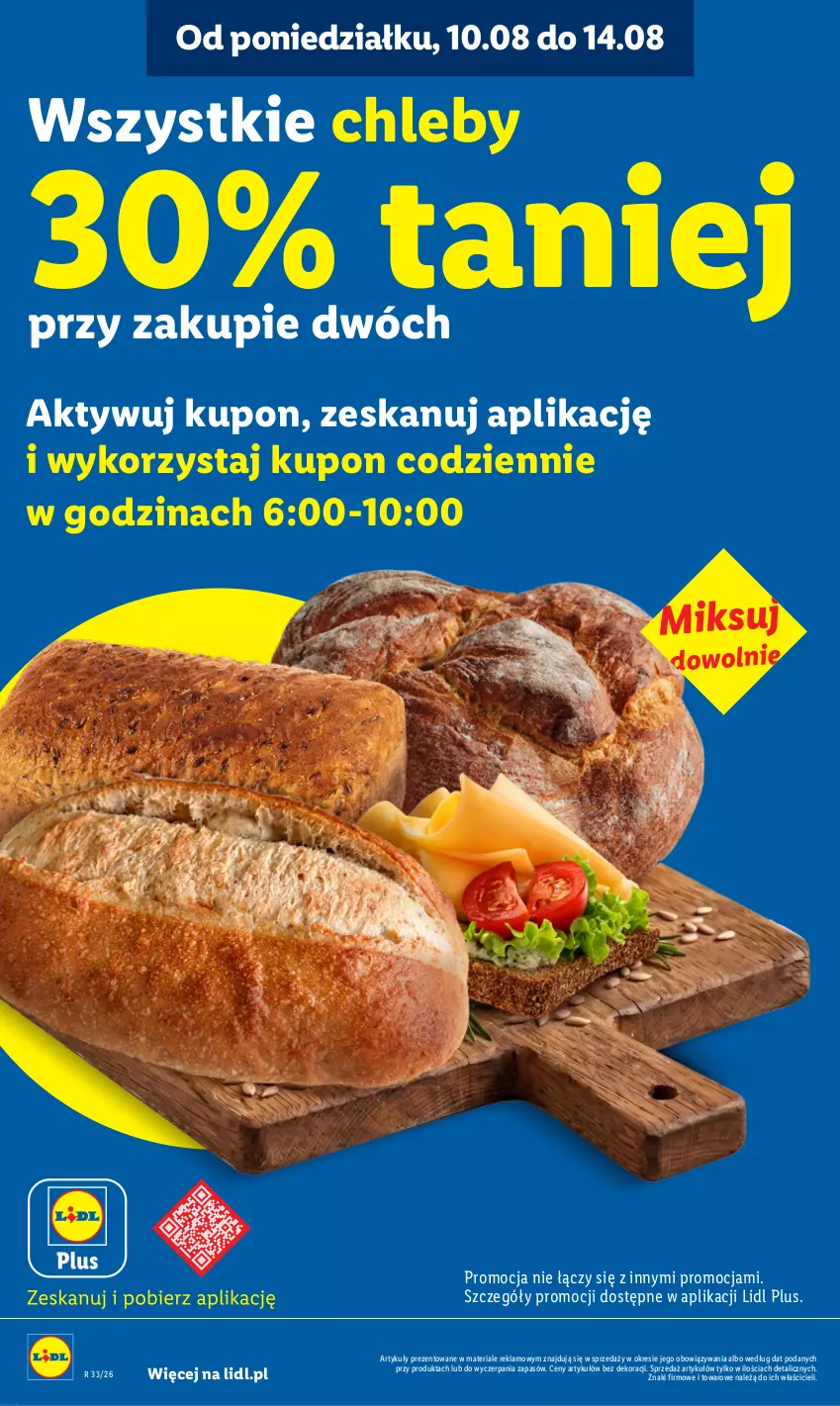 Gazetka promocyjna Lidl - Gazetka ważna od 10.08 do 11.08 - ważna 10.08 do 11.08.2026 - strona 24 - produkty: Chleb