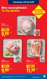 Gazetka promocyjna Lidl - Gazetka ważna od 10.08 do 11.08 - Gazetka - ważna od 11.08 do 11.08.2026 - strona 21 - produkty: Szynka wieprzowa, Boczek bez kości, Szynka, Boczek