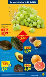 Gazetka promocyjna Lidl - Gazetka ważna od 10.08 do 11.08 - Gazetka - ważna od 11.08 do 11.08.2026 - strona 41 - produkty: Winogrona, Wino, Grejpfrut