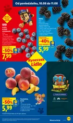Gazetka promocyjna Lidl - Gazetka ważna od 10.08 do 11.08 - Gazetka - ważna od 11.08 do 11.08.2026 - strona 45 - produkty: Ser, Jeżyny, Brzoskwinie