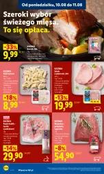 Gazetka promocyjna Lidl - Gazetka ważna od 10.08 do 11.08 - Gazetka - ważna od 11.08 do 11.08.2026 - strona 56 - produkty: Polędwica, Królik, Tusz, Boczek, Wołowina, Flaki, Flaki wołowe