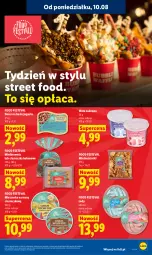 Gazetka promocyjna Lidl - Gazetka ważna od 10.08 do 11.08 - Gazetka - ważna od 11.08 do 11.08.2026 - strona 61 - produkty: Naleśniki, Ser, Jogurt, Lody, Wata cukrowa, Deser, Brownie, Kokos