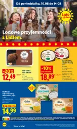 Gazetka promocyjna Lidl - Gazetka ważna od 10.08 do 11.08 - Gazetka - ważna od 11.08 do 11.08.2026 - strona 68 - produkty: Lody, Kakao, Kokos