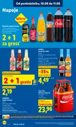 Gazetka promocyjna Lidl - Gazetka ważna od 10.08 do 11.08 - Gazetka - ważna od 11.08 do 11.08.2026 - strona 72 - produkty: Gra, Coca-Cola, Napoje, Tymbark, Syrop, Arbuz, Napój, Mięta