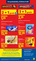 Gazetka promocyjna Lidl - Gazetka ważna od 10.08 do 11.08 - Gazetka - ważna od 11.08 do 11.08.2026 - strona 81 - produkty: Ser, Por, Gra, Stek, Karp, Portal, Wafle, Laur, Grześki, Mola, Galaretki, Deser, Gala, Kakao, Kokos