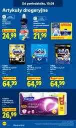 Gazetka promocyjna Lidl - Gazetka ważna od 10.08 do 11.08 - Gazetka - ważna od 11.08 do 11.08.2026 - strona 90 - produkty: Papier, Finish, Papier toaletowy, Zmywarki, Flora