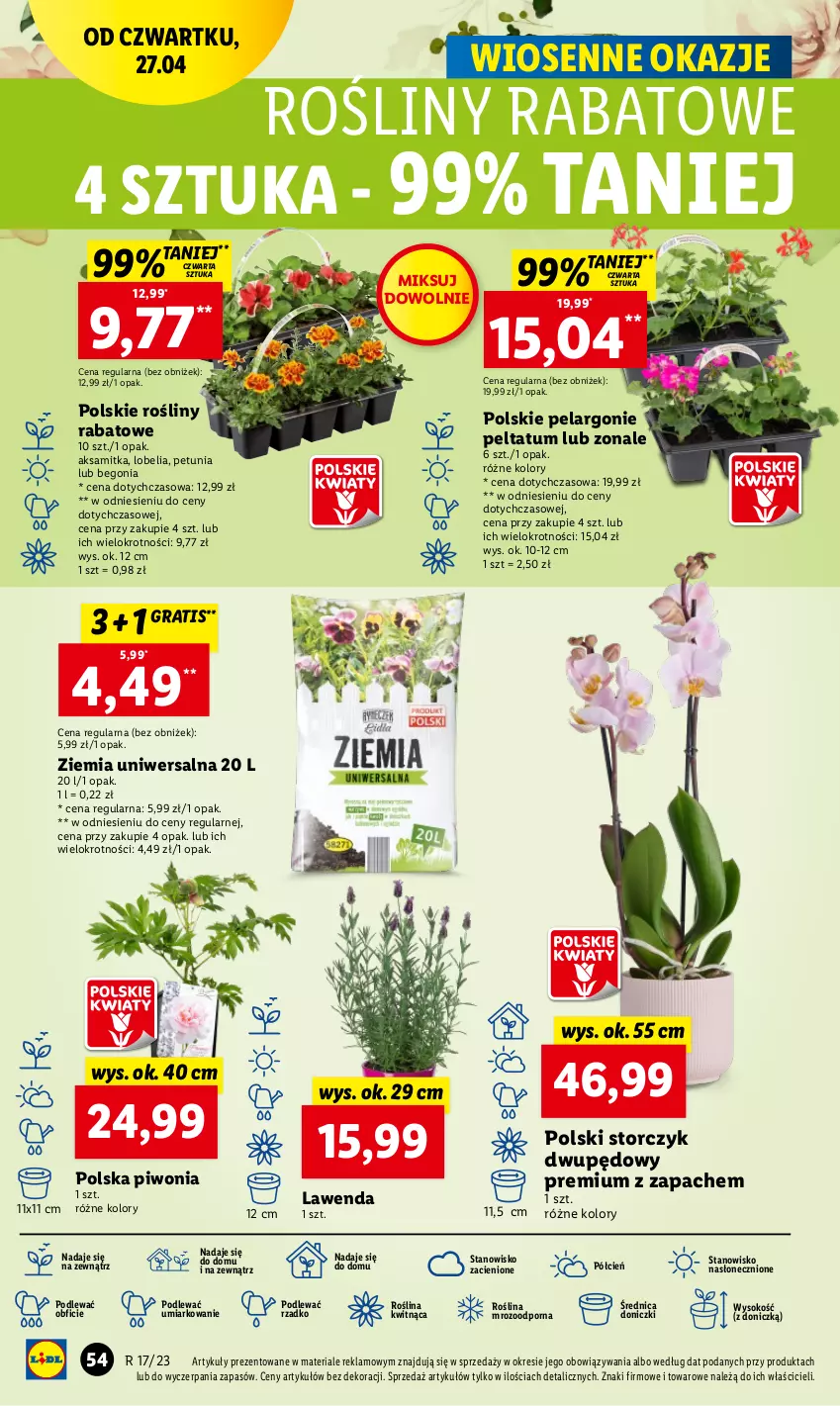 Gazetka promocyjna Lidl - GAZETKA - ważna 27.04 do 02.05.2023 - strona 64 - produkty: Aksam, Cień, Gra, O nas, Piwo, Por, Sok, Storczyk