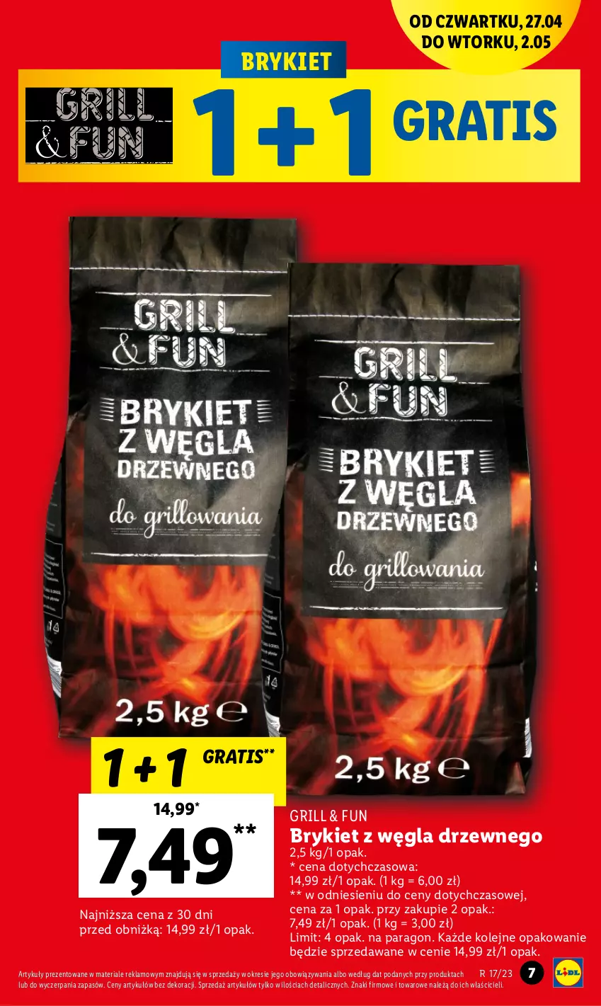 Gazetka promocyjna Lidl - GAZETKA - ważna 27.04 do 02.05.2023 - strona 7 - produkty: Gra, Grill, Olej