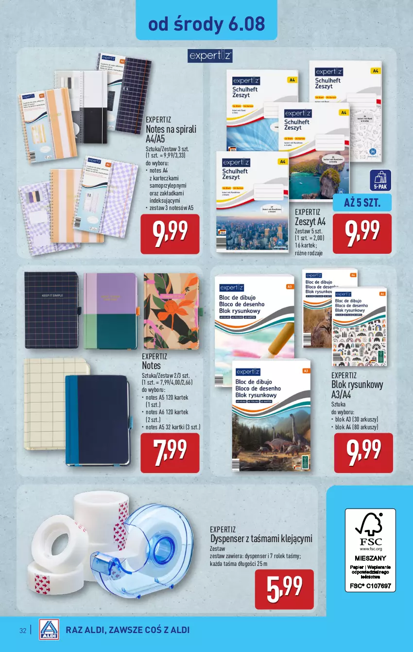 Gazetka promocyjna Aldi - Pełna oferta - ważna 04.08 do 09.08.2025 - strona 32 - produkty: Klej, Mop, Ser