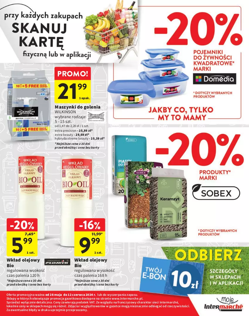 Gazetka promocyjna Intermarche - Gazetka Intermarche - ważna 28.05 do 12.06.2024 - strona 15 - produkty: Olej, Sok, Wkład olejowy