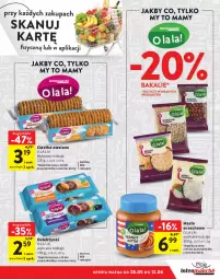 Gazetka promocyjna Intermarche - Gazetka Intermarche - Gazetka - ważna od 12.06 do 12.06.2024 - strona 7 - produkty: Ciastka, Ciastka owsiane, Masło, Masło orzechowe