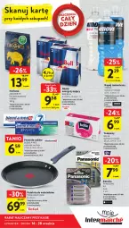 Gazetka promocyjna Intermarche - Gazetka Intermarche - Gazetka - ważna od 20.09 do 20.09.2023 - strona 11 - produkty: Red Bull, Bell, Pasta do zębów, Tampony, Tefal, Panasonic, Napój izotoniczny, Bateria, Bella, Patelnia, Herbata, Napój, Fa