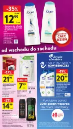 Gazetka promocyjna Intermarche - Gazetka Intermarche - Gazetka - ważna od 20.09 do 20.09.2023 - strona 35 - produkty: Woda perfumowana, Mydło w płynie, Dezodorant, Perfum, Dove, Lack, Woda toaletowa, Szampon, La Rive, Odżywka, Mydło, Woda