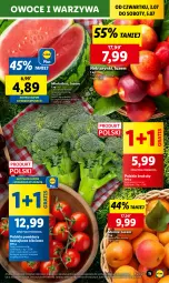 Gazetka promocyjna Lidl - GAZETKA - Gazetka - ważna od 05.07 do 05.07.2025 - strona 13 - produkty: Warzywa, Gra, Owoce, Brokuły, Arbuz, Pomidory, Nektar