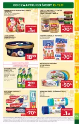 Gazetka promocyjna Stokrotka - Supermarket - Gazetka - ważna od 19.11 do 19.11.2025 - strona 3 - produkty: Piwa, Piwo, Warzywa, Ser, Gra, Parówki, Worki na śmieci, Pasztet, Serdelki, Kret, Lody, Worki na śmiec, Owoce, Colgate, Graal, Herbata, Ogród, Mięso, Herbapol, LG
