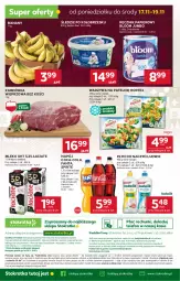 Gazetka promocyjna Stokrotka - Supermarket - Gazetka - ważna od 19.11 do 19.11.2025 - strona 43 - produkty: Ludwik, Banany, Warzywa, JBL, Telefon, Papier, Karkówka wieprzowa, O nas, Coca-Cola, Dres, Ręcznik, Fanta, Owoce, Wagi, Sprite, Napój, Mięso, Hortex, Mleko, Fa