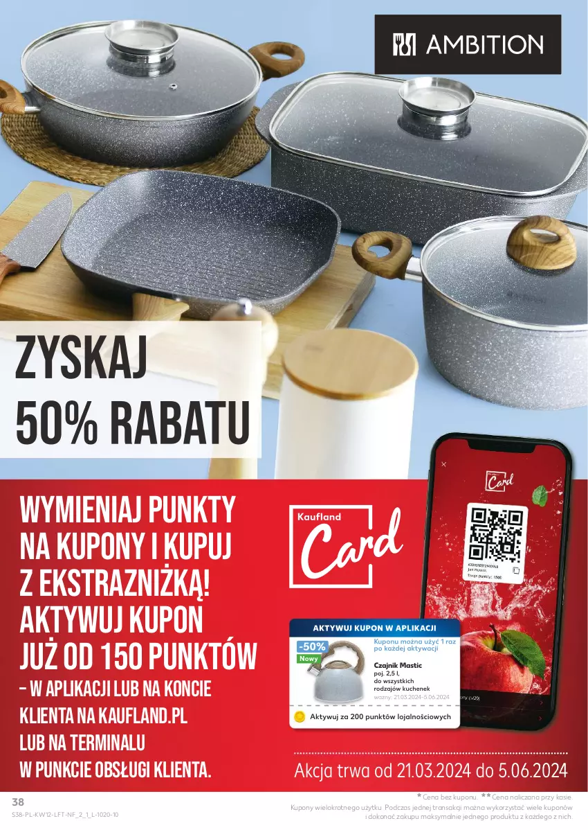 Gazetka promocyjna Kaufland - Gazetka tygodnia - ważna 21.03 do 26.03.2024 - strona 38 - produkty: Tran