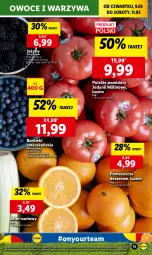 Gazetka promocyjna Lidl - GAZETKA - Gazetka - ważna od 11.05 do 11.05.2024 - strona 17 - produkty: Warzywa, Ser, Jeżyny, Pomarańcze, Owoce, Deser, Seler naciowy, Pomidory