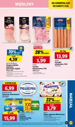 Gazetka promocyjna Lidl - GAZETKA - Gazetka - ważna od 11.05 do 11.05.2024 - strona 29 - produkty: Deser mleczny, Ser, Danone, Parówki, Actimel, Tera, Wazon, Szynka konserwowa, Szynka, Serek, PIKOK, Pilos, Deser, Philadelphia, Monte