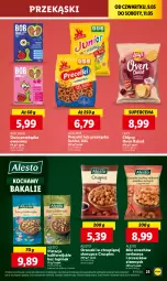 Gazetka promocyjna Lidl - GAZETKA - Gazetka - ważna od 11.05 do 11.05.2024 - strona 31 - produkty: Pistacje, Lajkonik, Koc, Orzeszki, Chipsy, Precelki, Lay’s